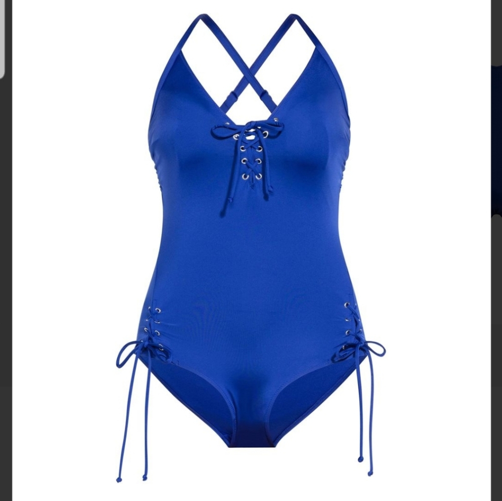 City Chic

 Women's Blue Trinidad Underwire 1-Piec